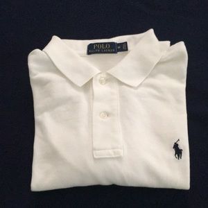 👕White Ralph Lauren Polo Shirt 👕
